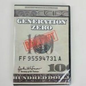 Generation Zero DVD Disc, New Sealed